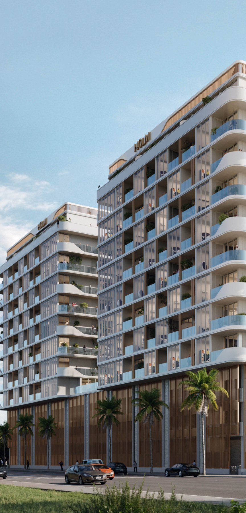 HOLM 3 Central — vue rue